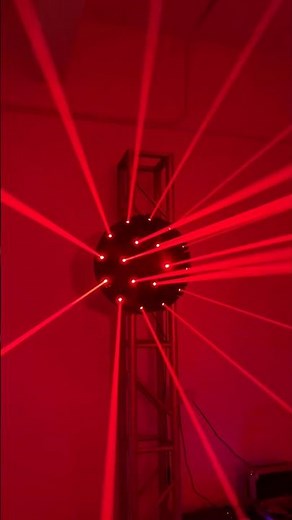 New laser light, 18×500MW red laser lights