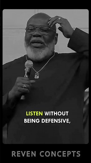 T.D. Jakes Motivation: Speak and Listen With Wisdom