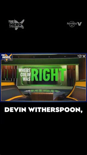 Devin Witherspoon is the best corner in the NFL and it's not even close. The Seahawks star led all players in QB hits yesterday - that's not normal for a corner! 🔥 | Colin Cowherd