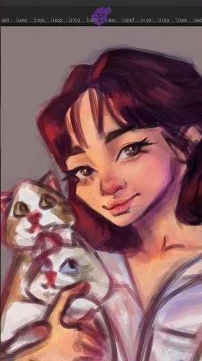 you gonna LOVE this BLACKPINK Lisa Fan ART Process 🎨✨ #art #drawing #blackpink #lisa #digitalart