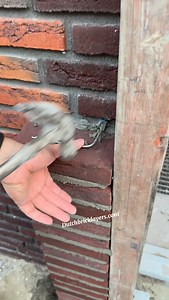 Bricklaying front door bricks #asmr #brickwall #architect #metselwerk | Dutchbricklayers