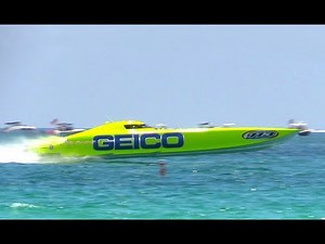 Miss Geico World Champion Offshore Racing Boat, Miami Beach Air Show, 2017