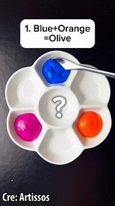 Mix Colors DIY satisfying Basic Colors - Surprise at the END #colormixing #satisfying | DIY Idea Satisfying