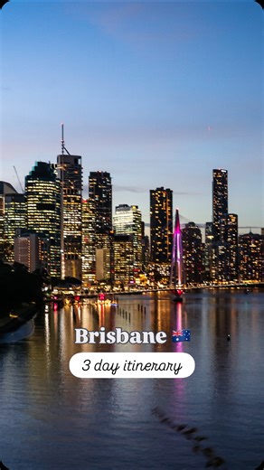 🇺🇸 Zac & Ine 🇧🇪 on Instagram: "How to spend 3 days in Brisbane, Australia 😍🇦🇺 #travel #brisbane #australia #brisbanetravelguide #brisbanecity #explorebrisbane #queensland #visitqueensland"