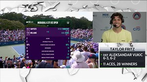 INTERVIEW: Taylor Fritz eases through in DC | Washington 2R