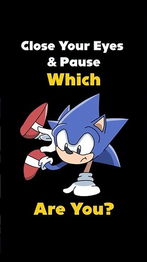 Which Sonic Are You? 👀