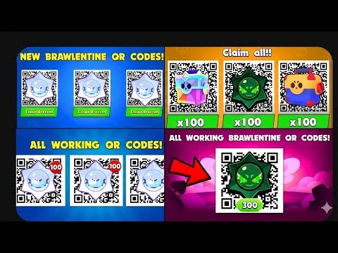NEW UPDATE! WORKING QR CODES 🔥BRAWL STARS QR CODE 😎 QR CODEBRAWL STARS ⭐ BRAWL STARS UPDATE