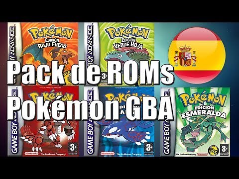 Pack de ROMs Pokemon GBA en Español Android/PC 2019