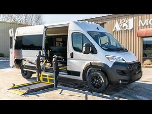360 VR 2024 Ram ProMaster 2500 ParaTransit Abilitrax Flooring Side-Entry Wheelchair Lift - RE106021