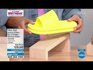 beach slides by J/Slides Serene Slide Sandal