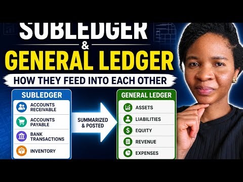 How Subledgers and General Ledger Actually Connect (Step-by-Step Guide).
