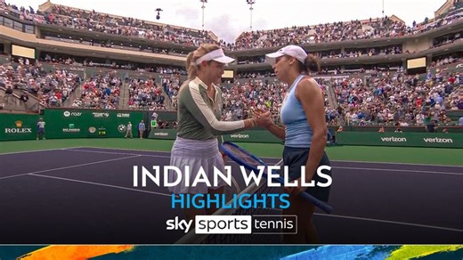 Donna Vekic vs Madison Keys | Indian Wells highlights