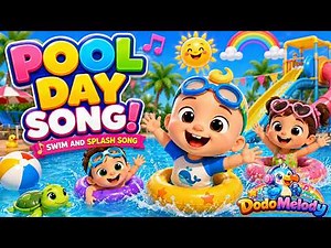 🏖️ Pool Day Song! 🥽 | Swim, Splash & Water Fun for Kids | Nursery Rhymes & Kids Songs