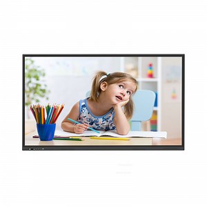 [Hot Item] 65 Inch 75 Inch Wall Mount Mobile Stand Windows System Wireless Projection 20 Points Touch Screen Smart Interactive Board Panel for Education and Conference