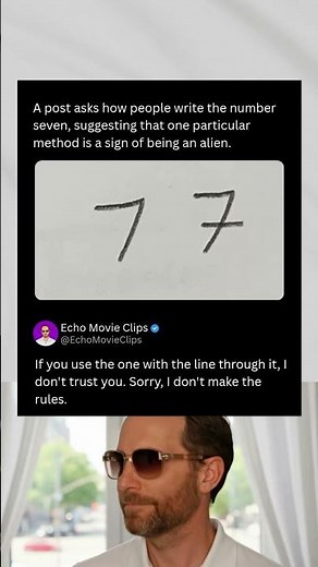 How Do YOU Write the Number 7?