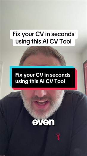 Fix Your CV Instantly with AI CV Tool