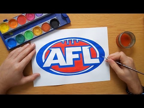 How to draw the AFL logo - Australian Football League
