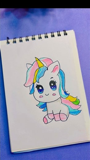 Diy 🦄 easy drawing for beginners #trending #art #yt #reels#drawing #youtubeshorts #new #trend#viral