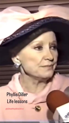 Comedy legend Phyllis Diller at the Kentucky Derby sharing a life lesson. #phyllisdiller #lifelessons #havefun #enjoylife #kentuckyderby #jokes | The Phyllis Diller