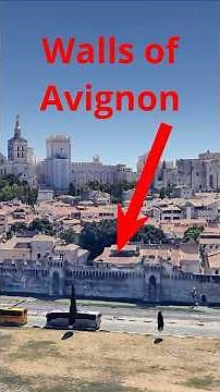 Walls of Avignon, France #history #provence