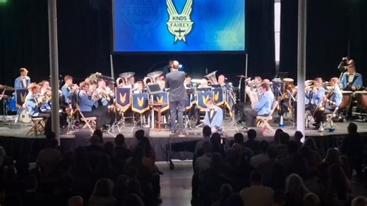 Thanks so much to everyone who came to today's Wallace & Gromit double header at Woolwich Works! A wonderfully receptive audience at both events of both musicians and W&G fans alike. Here's a clip of the band in full flow featuring our principal percussionist - Beth Cordall. | The KNDS Fairey Band