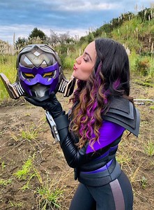 Liana Ramirez on playing CyberVillain Roxy & Good Roxy in Power Rangers Beast Morphers! #powerrangers #powerrangersbeastmorphers #beastmorphers | The Legacy of Nerd