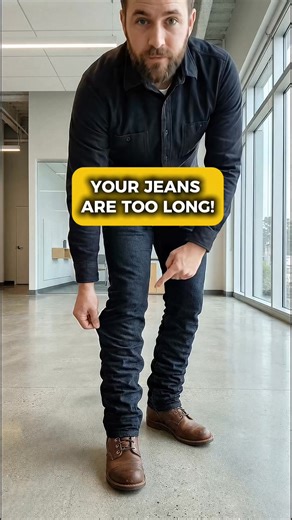 "Don't get caught wearing pants that don't fit." Jeans pooling like puddles around your ankles. Chinos with a rise so long it swallows half your legs. Baggy thighs that make you look smaller than you are. This is what “small” looks like in regular stores, but it doesn’t have to be your reality. Stop settling for pants that weren’t made for your frame. Our proportionally perfect sizing means: • Inseams that actually match your height • A rise that doesn’t sag or shorten your legs • A taper that s