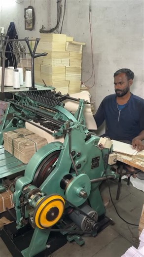 Mr.Ladoo on Instagram: "This is how Notebook is made in India #notebook #manufacturing #delhi #mumbai #reelkrofeelkro❤️"