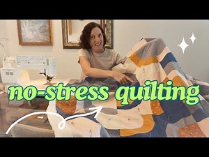Yes, you can QUILT IT YOURSELF on your home machine 😀 (even a king!)