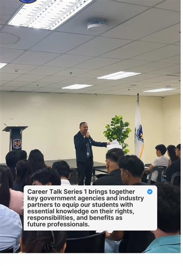 Career Talk Series 1 – Safe, Legal, and Secure Employment: A Guide for Future Professionals brings together key government agencies and industry partners to equip our students with essential knowledge on their rights, responsibilities, and benefits as future professionals. Because at NU Lipa, we don’t just prepare you to get hired — we prepare you to thrive, protected and empowered, in the real world. Explore more programs and start your journey today: https://onlineapp.nu-lipa.edu.ph/quest/regi