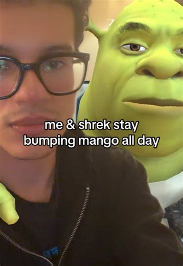 me & shrek bumping mango all day #mangomusic #mangotime #shrekmemes #newmusictolistento #newmusicalert