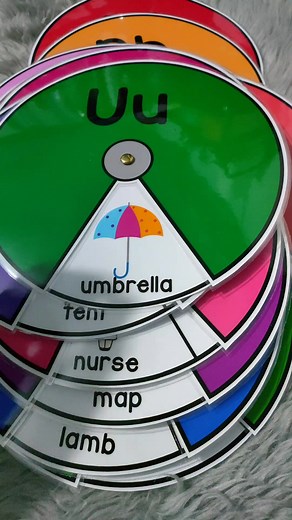 Alphabet SPINNERS: Engage Your Classroom Effectively