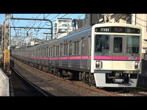 京王 7000系 7721F 走行ｼｰﾝ 明大前~下高井戸 2026/02/01