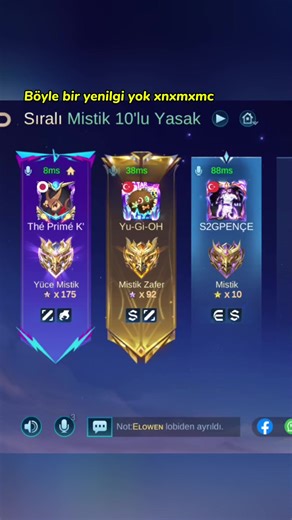 çok güldüm sizde gülün #mobilelegends #mobilelegendstürkiye #mlbb