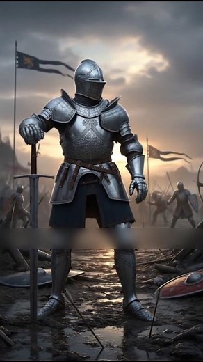 Why Killing a Knight In Full Plate Armor Was Nearly Impossible ? #knightarmor #battlefieldtech