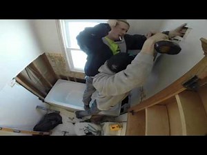 Time Lapse of a Bath Planet Remodel