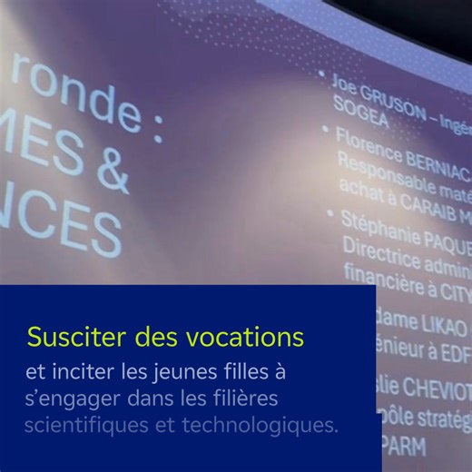 Femmes & Sciences : inspirer la prochaine génération ! 👩🏾‍🦱⚡ Ce lundi 17 novembre, dans le cadre de la Semaine École Entreprise, organisée par le MEDEF en partenariat avec l' Académie de Martinique, nous avons eu le plaisir de participer à une table ronde sur le thème « Femmes & Sciences » Ce rendez-vous annuel est l'occasion de rapprocher le monde économique et le monde académique à travers des échanges entre professionnels et élèves. Une belle opportunité pour rappeler que les filières scie