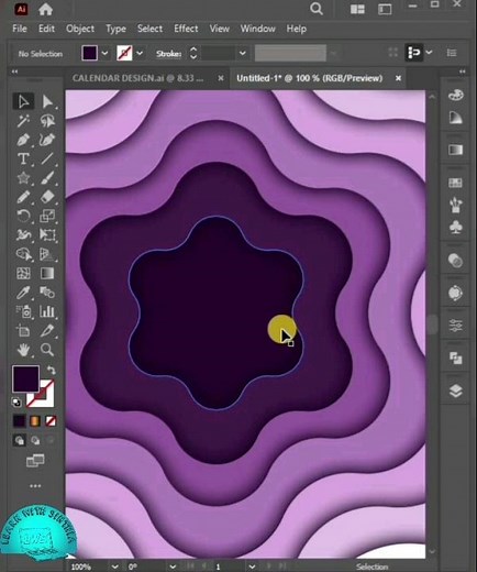 Inner shadow effect in illustrator | Illustrator short