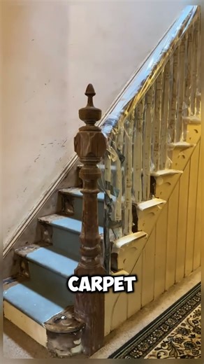 She Found Handles SCREWED Into Her Stairs! 🤯@oursevernhouse