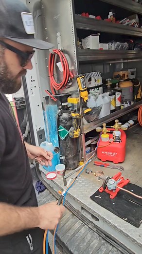 TXV Brazing Tips... In the last part of our series with Jamie Kitchen from Danfoss Climate Solutions we discuss brazing tips for TXVs. Remember to use nitrogen, we did not as this was a bench demo, not an install. This is brazing, not soldering! Featured in the video is the Ambro Controls OXYSET and Precision Torch Tip and Refrigeration Technologies WetRag. #hvac #hvacr #refrigeration #hvacinstaller #hvaclife #bluecollar #skillledtrades #brazing #hvaceducation #hvacknowledge #hvactraining #hvaca