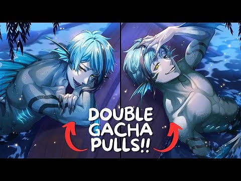Can I get BOTH Mermen Tweels!? ~ Mer-Form Floyd & Mer-Form Jade SSR Gacha Pulls ~ Twisted Wonderland