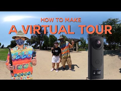 High-Quality Virtual Tours With FREE Software (RICOH THETA Z1)