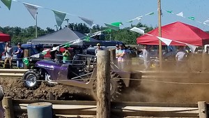 Victim in mud bog crash in fair condition