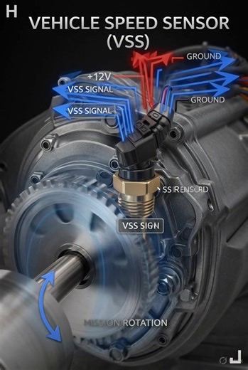 Vehicle speed sensor work #fblifestyle | Hashir Ali Khan