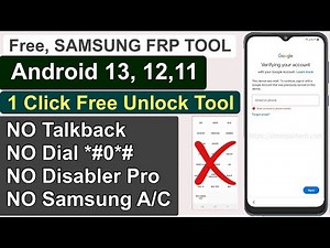 Samsung frp Lock bypass 2023 Accessibility Says Stop android 13
