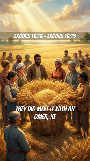📖 Today's Verses: Exodus 16:16 – Exodus 16:19