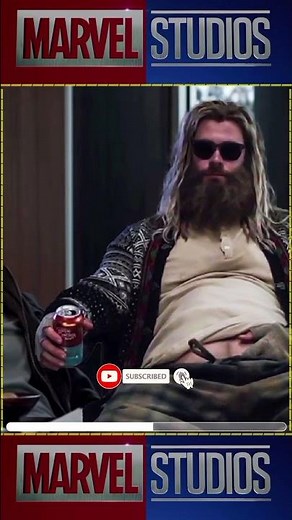 The Real Reason Thor Became Fat! #thor #ThorOdinson #ChrisHemsworth #MarvelStudios #telugu
