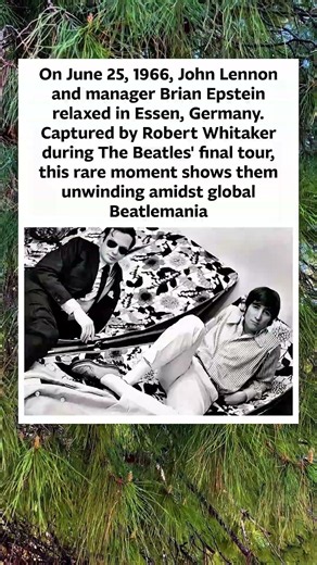 John Lennon & Brian Epstein in Germany (1966) 🇩🇪