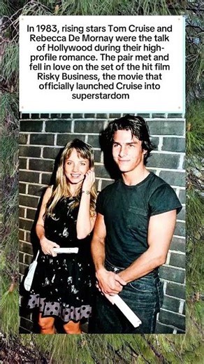 Tom Cruise and Rebecca De Mornay: 1983 🕶️