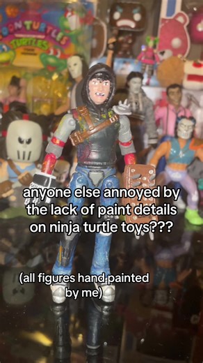 Enhancing Ninja Turtle Toys with Custom Paint